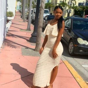 Beige dress